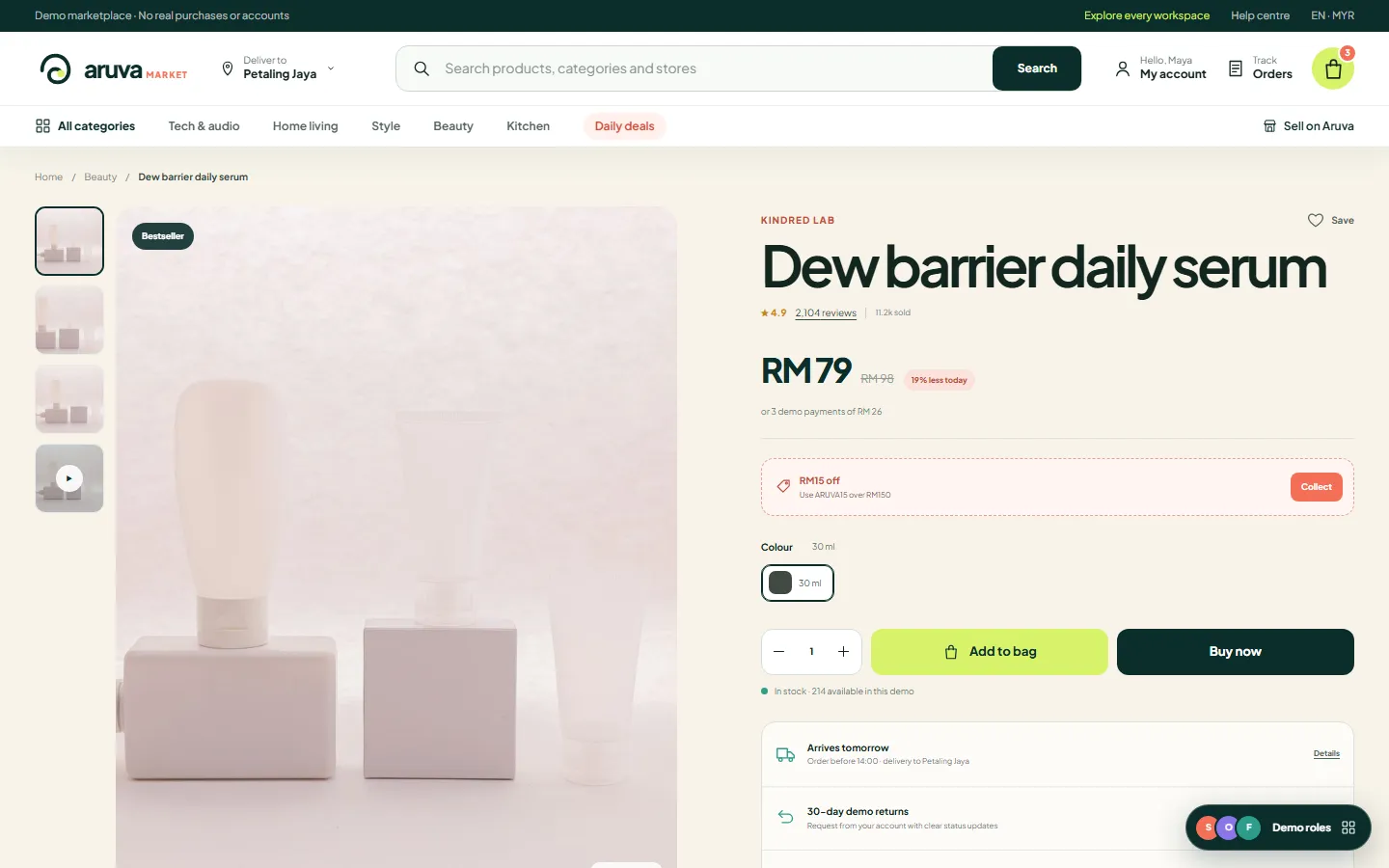 Product pages that answer the buying questions