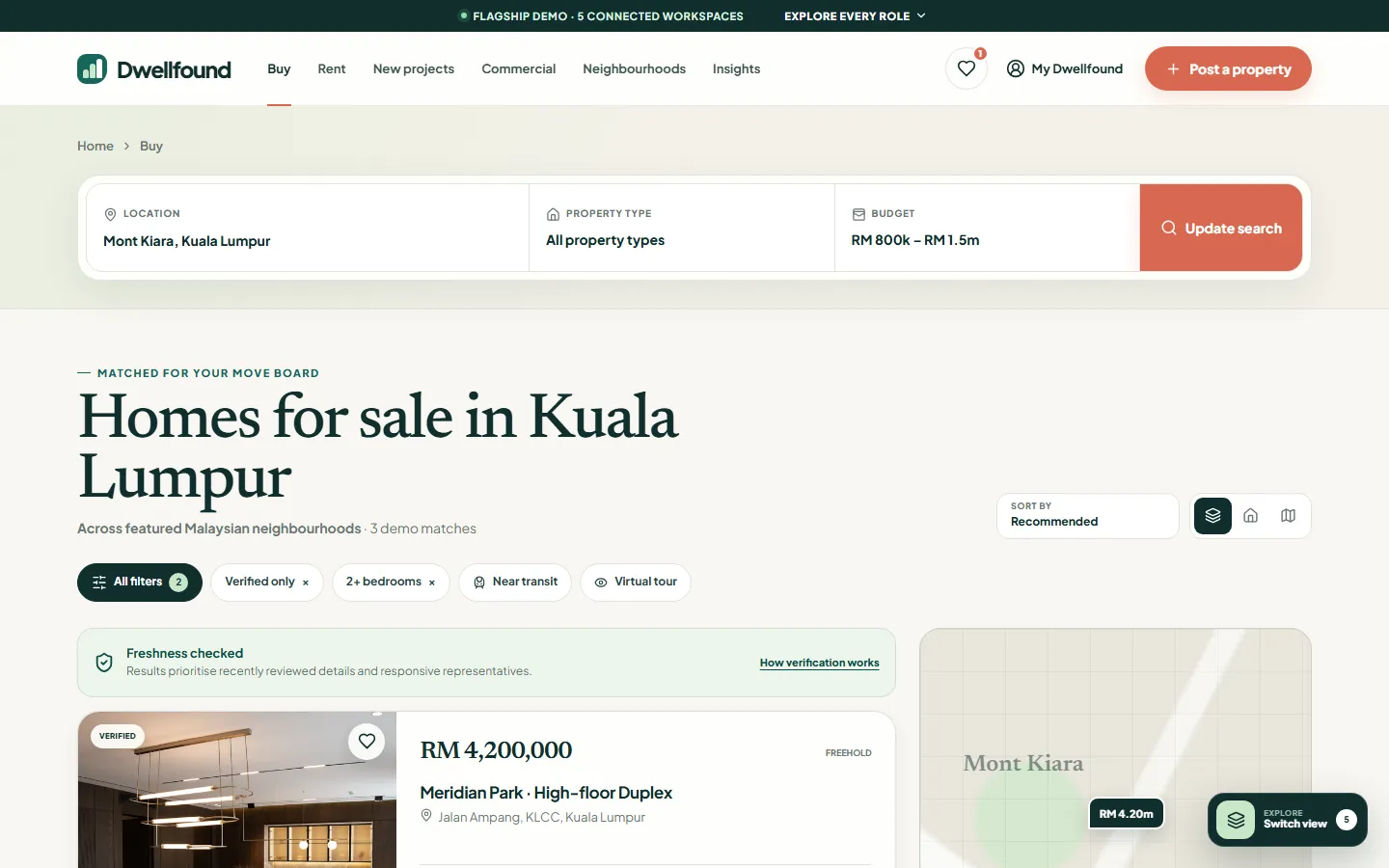 Search built around how people actually buy